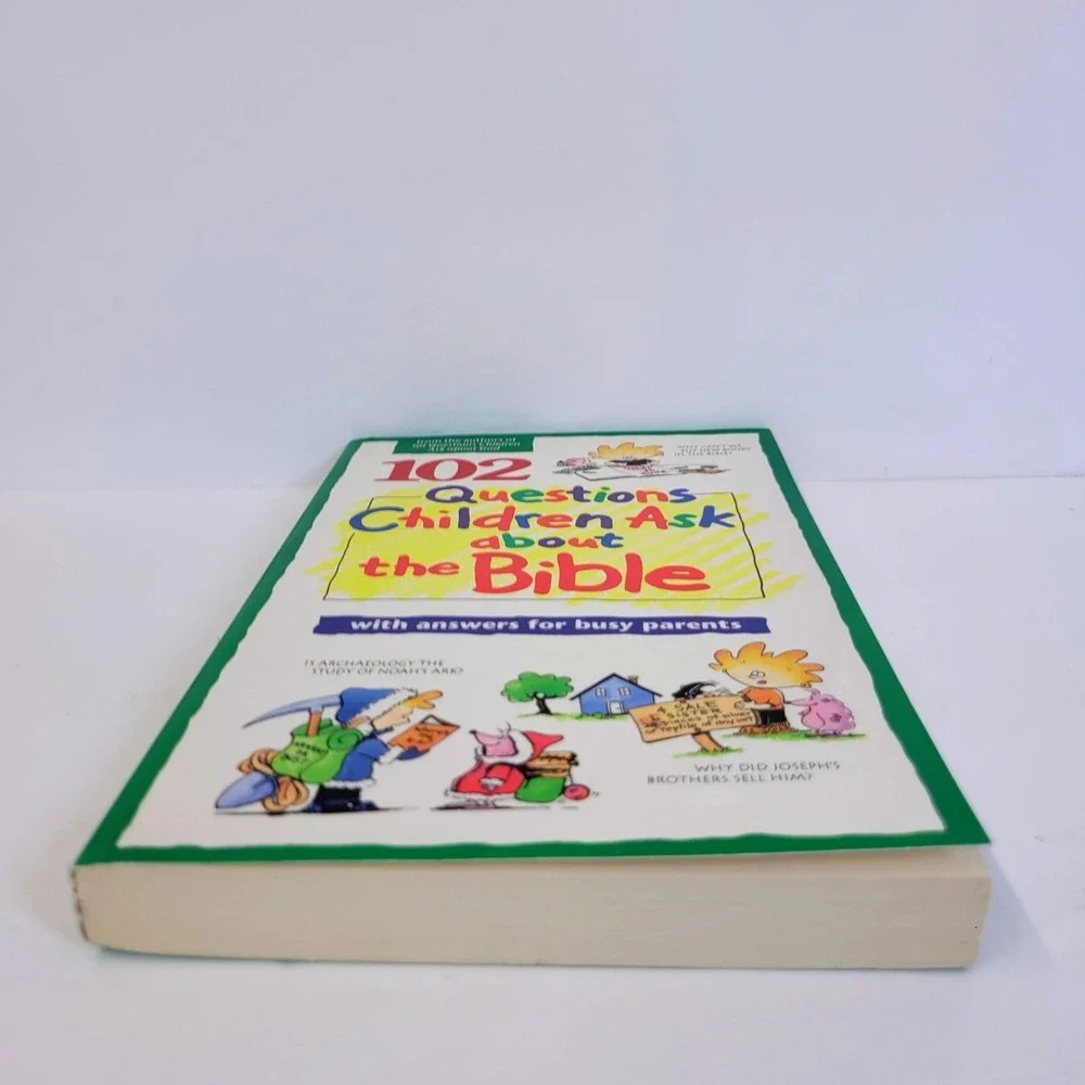 Tyndale 102 Questions Children Ask about the Bible Illustrated Paperback Book